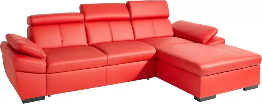 Exxpo sofa fashion Hoekbank Salerno inclusief verstelbare hoofdsteun en verstelbare armleuning naar keuze met slaapfunctie - Foto 11