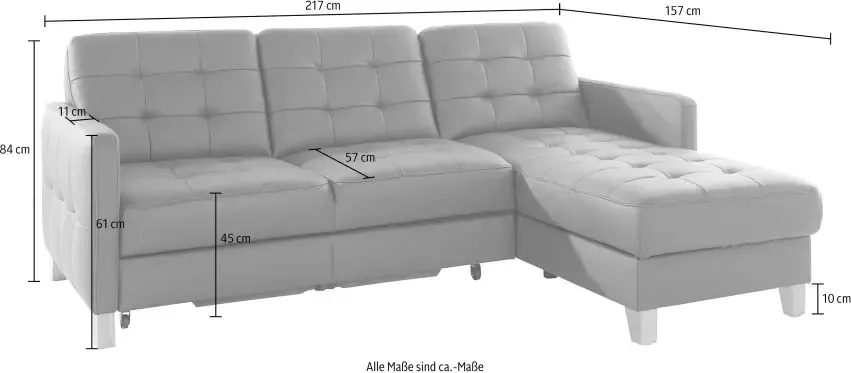 Exxpo sofa fashion Hoekbank Elio optioneel met slaapfunctie - Foto 4