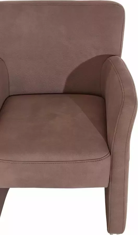 Exxpo sofa fashion Fauteuil Intenso loungesessel modern keuze uit leer of textiel hoge bodemvrijheid vrij in de ruimte te plaatsen hoog zitcomfort - Foto 8