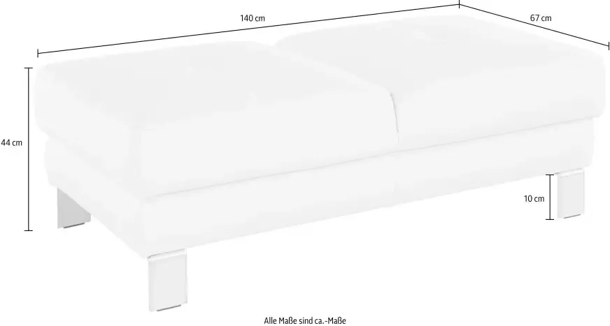 Exxpo sofa fashion Hocker Mantua 2 bankhocker geweldige afwerkingsdetails modern en elegant - Foto 2