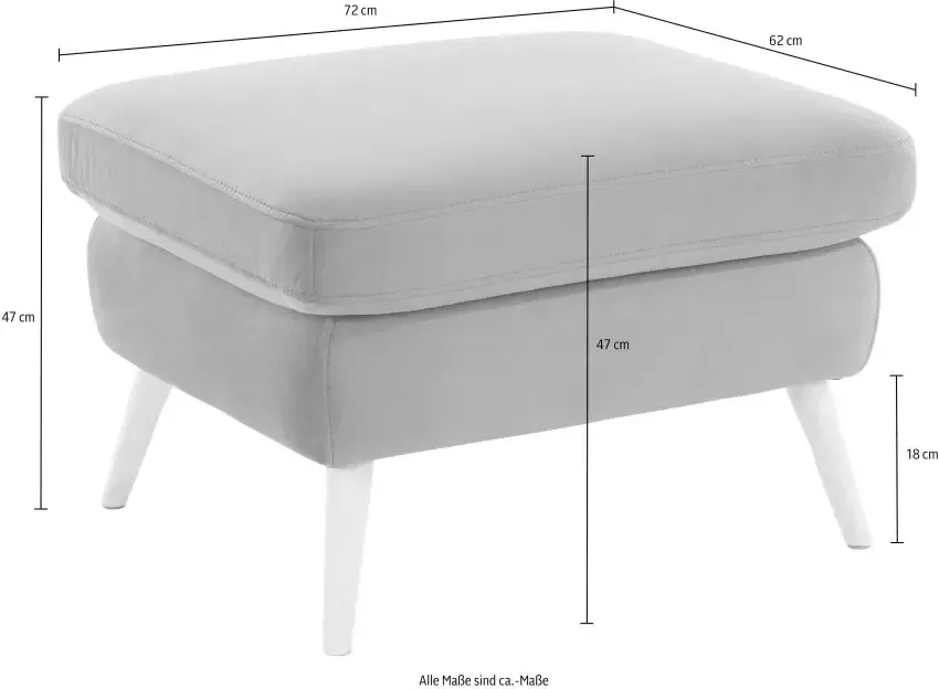 Exxpo sofa fashion Hocker Scandi - Foto 2