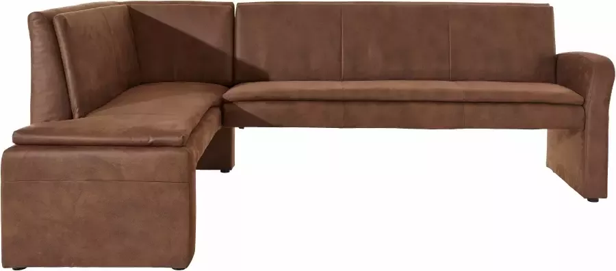 Exxpo sofa fashion Hoekbank Cortado elegant en modern met hoog zitcomfort hoge bodemvrijheid mooie detailverwerking optioneel leren bekleding - Foto 3