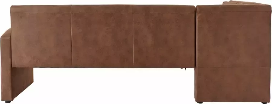 Exxpo sofa fashion Hoekbank Cortado elegant en modern met hoog zitcomfort hoge bodemvrijheid mooie detailverwerking optioneel leren bekleding - Foto 7