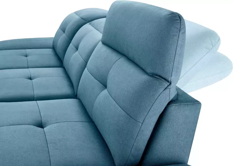Exxpo sofa fashion Hoekbank DANA inclusief hoofd- resp. verstelbare rugleuning en verstelbare armleuning - Foto 1