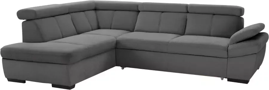 Exxpo sofa fashion Hoekbank Salerno inclusief verstelbare hoofdsteun en verstelbare armleuning naar keuze met slaapfunctie - Foto 6