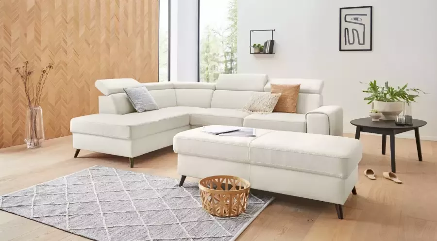 Exxpo sofa fashion Hoekbank Forza L-Form inclusief verstelbare hoofd- en rugleuning naar keuze met slaapfunctie - Foto 2
