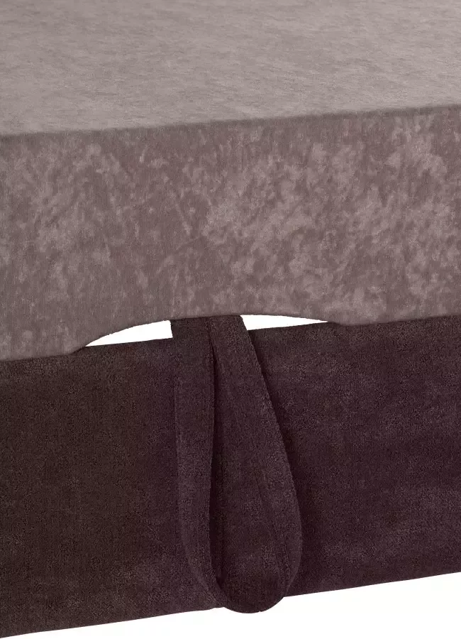 Exxpo sofa fashion Hoekbank Fiji hoogwaardige afwerking in zitting en rug L-vorm comfortabel door hoofd- en armverstelling optioneel met bedfunctie