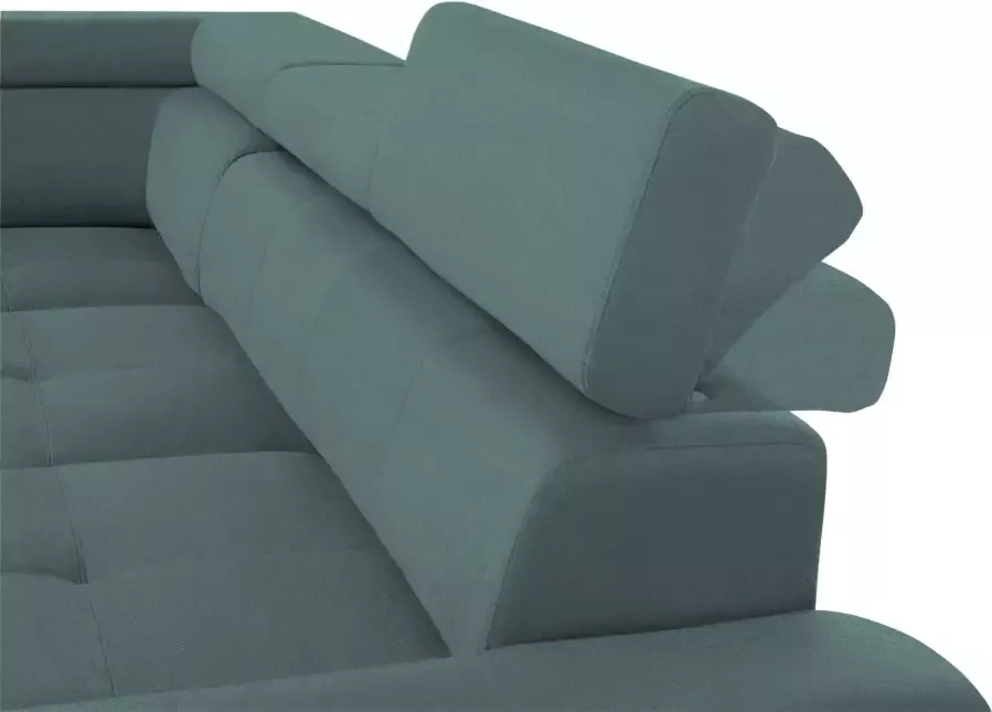 Exxpo sofa fashion Hoekbank Enya uitgebreide afwerking hoog zitcomfort comfortabel L-vorm