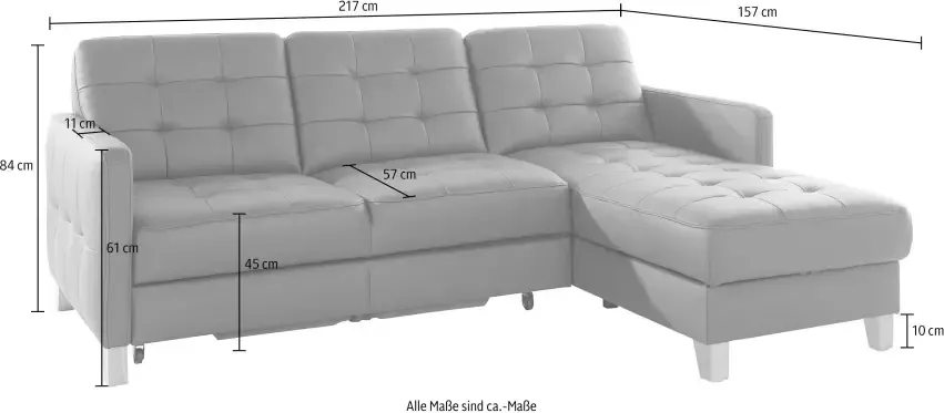 Exxpo sofa fashion Hoekbank Elio compact en comfortabel handig en tijdloos design L-vorm - Foto 3