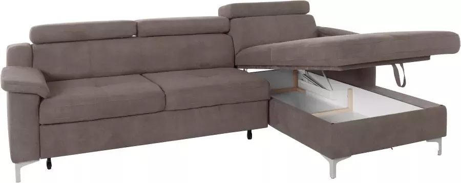 Exxpo sofa fashion Hoekbank Florenz L-vorm optioneel met slaapfunctie - Foto 6