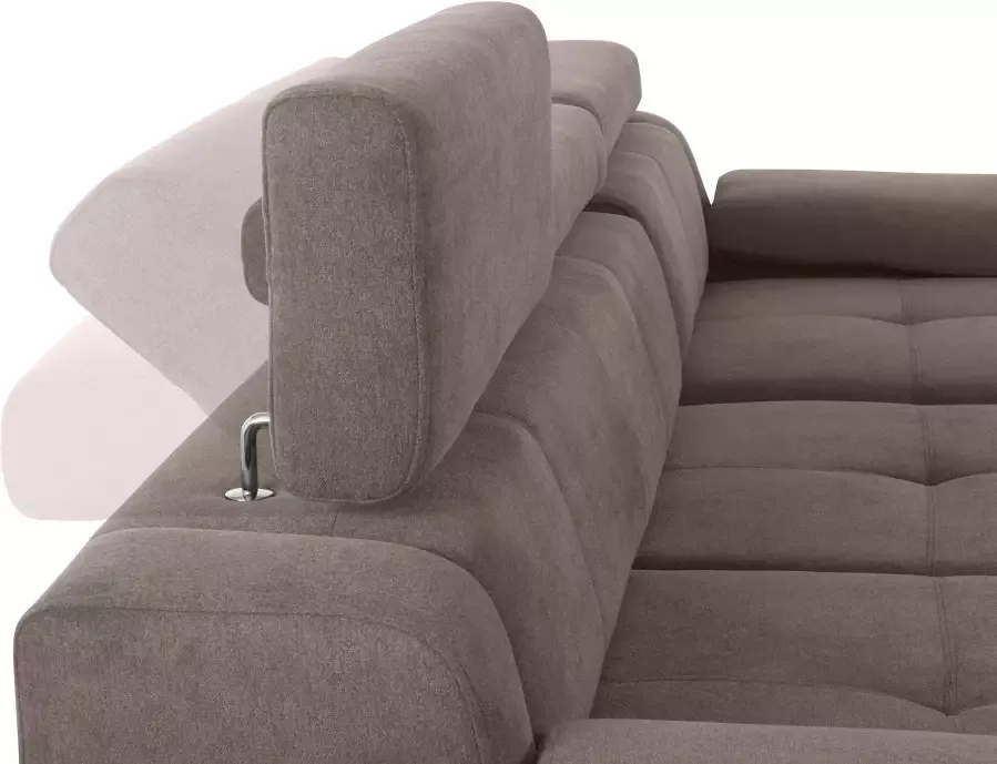 Exxpo sofa fashion Hoekbank Florenz L-vorm optioneel met slaapfunctie - Foto 1