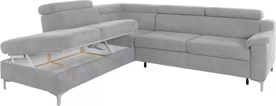 Exxpo sofa fashion Hoekbank Florenz L-vorm optioneel met slaapfunctie - Foto 4