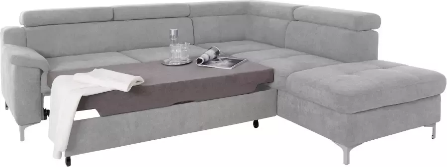 Exxpo sofa fashion Hoekbank Florenz L-vorm optioneel met slaapfunctie - Foto 7