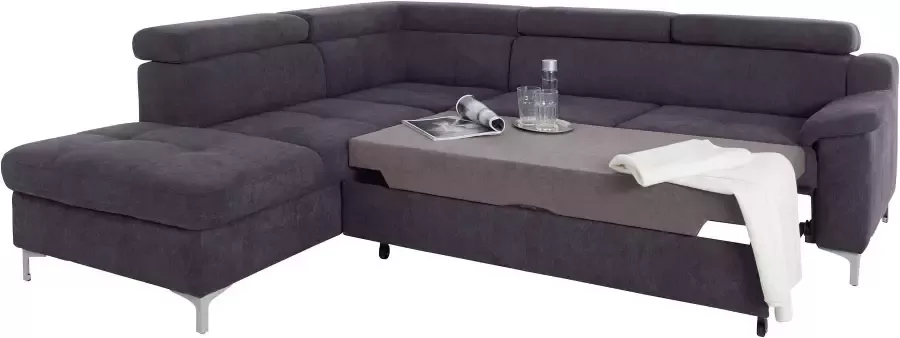 Exxpo sofa fashion Hoekbank Florenz L-vorm optioneel met slaapfunctie - Foto 10