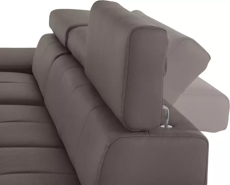 Exxpo sofa fashion Hoekbank Azzano L-Form optioneel met slaapfunctie