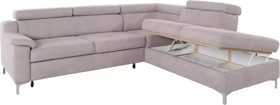 Exxpo sofa fashion Hoekbank Florenz L-vorm optioneel met slaapfunctie - Foto 9