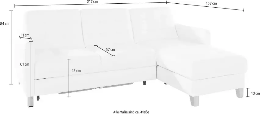 Exxpo sofa fashion Hoekbank Elio optioneel met slaapfunctie - Foto 11