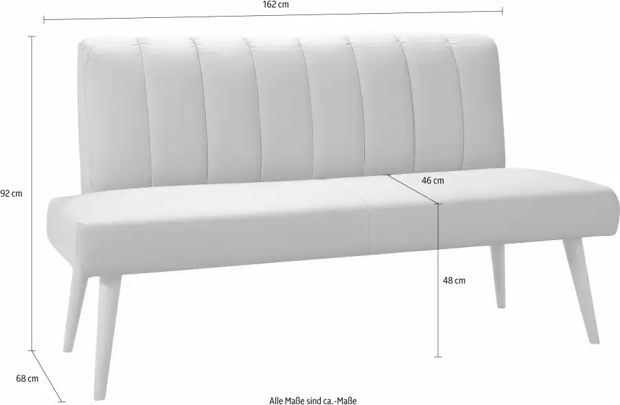 Exxpo sofa fashion Zitbank Costa hoogwaardige detailverwerking vrij in de ruimte te plaatsen - Foto 6