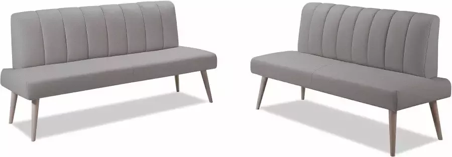 Exxpo sofa fashion Zitbank Costa moderne rugstikking comfortabel en elegant hoge houten voet - Foto 6