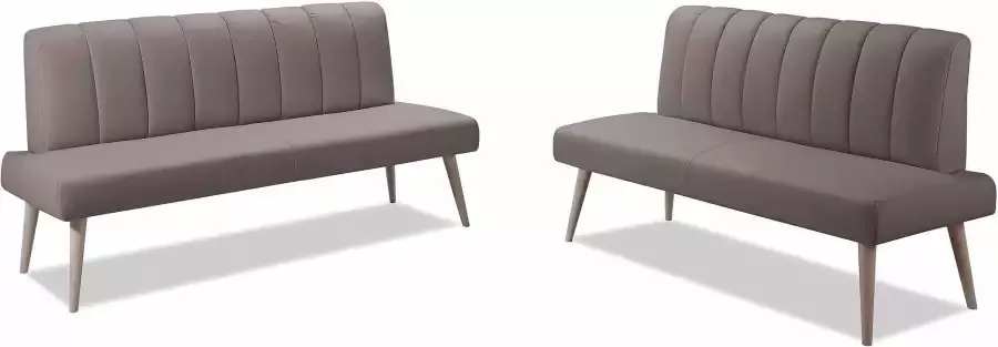 Exxpo sofa fashion Zitbank Costa moderne rugstikking comfortabel en elegant hoge houten voet - Foto 6