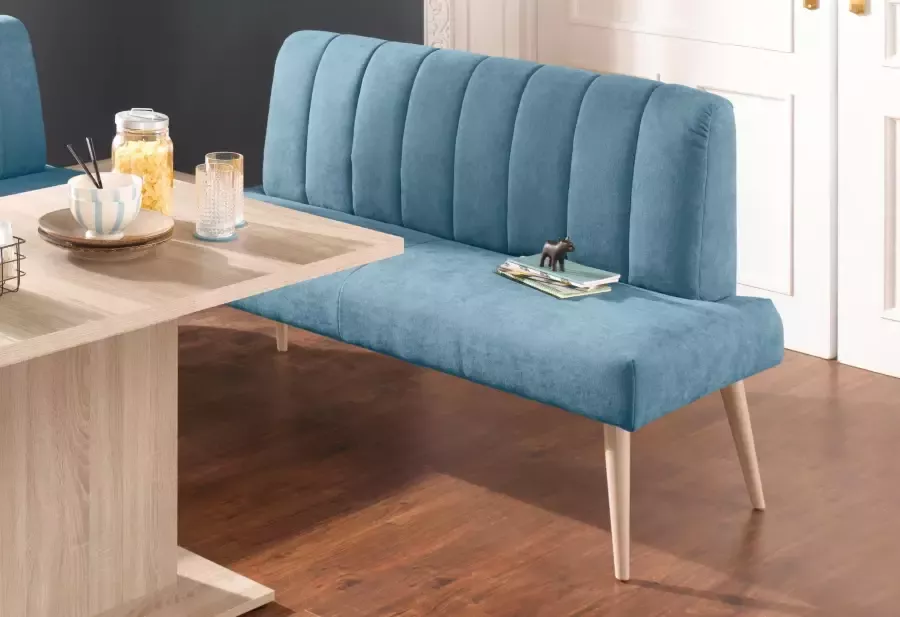 Exxpo sofa fashion Zitbank Costa moderne rugstikking comfortabel en elegant hoge houten voet - Foto 2