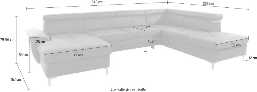 Exxpo sofa fashion Zithoek Azzano optioneel met slaapfunctie - Foto 6