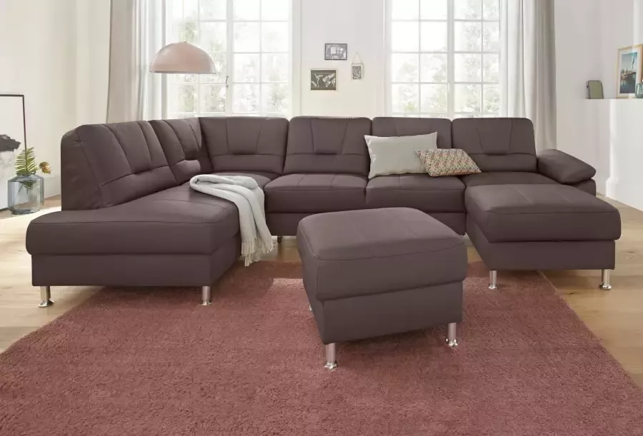 Exxpo sofa fashion Zithoek Castello U-Form optioneel met slaapfunctie - Foto 1