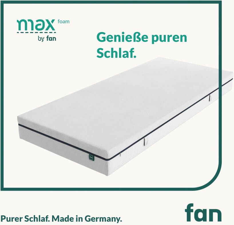 F.a.n. Frankenstolz Comfortschuimmatras mx foam by fan 5 Zonen Matratze 90x200 cm 140x200 & weitere Größen hoogte 18 cm - Foto 3