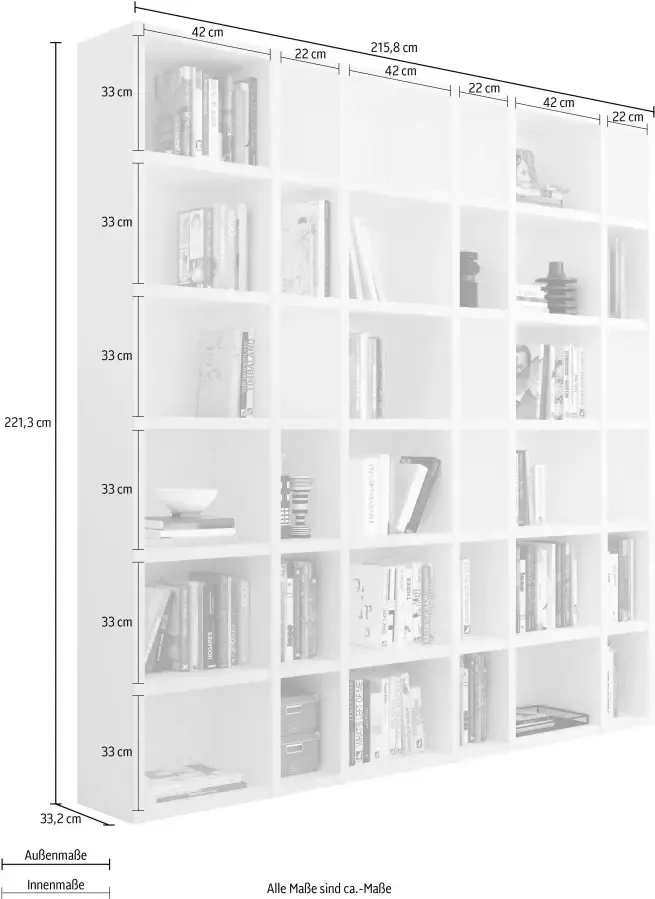 Home24 Boekenkast Emporior IX loftscape - Foto 2