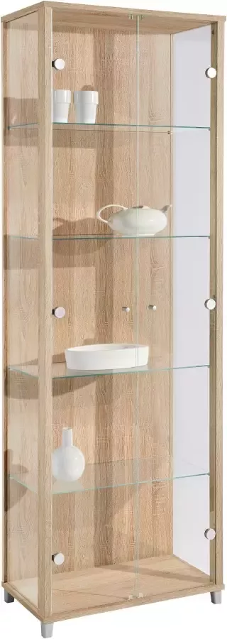 Fif möbel Vitrinekast OPTIMA Standvitrine vitrinekast glazen vitrine verzamelvitrine - Foto 10