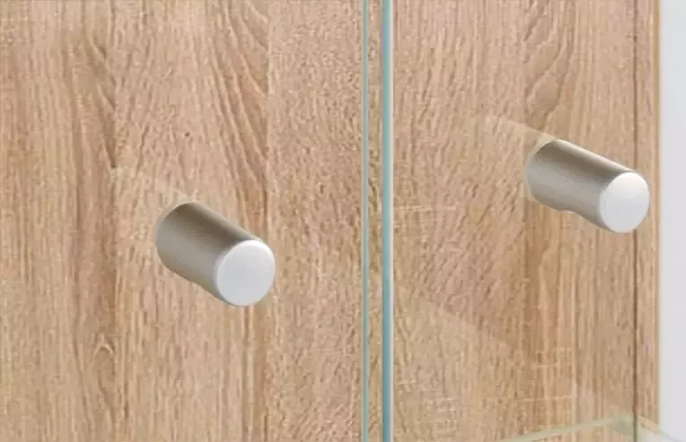 Fif möbel Vitrinekast OPTIMA Standvitrine vitrinekast glazen vitrine verzamelvitrine - Foto 5