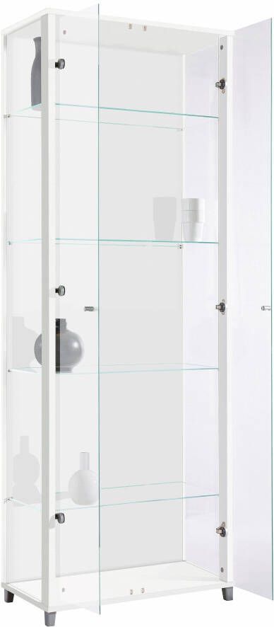 Fif möbel Vitrinekast OPTIMA Standvitrine vitrinekast glazen vitrine verzamelvitrine - Foto 4