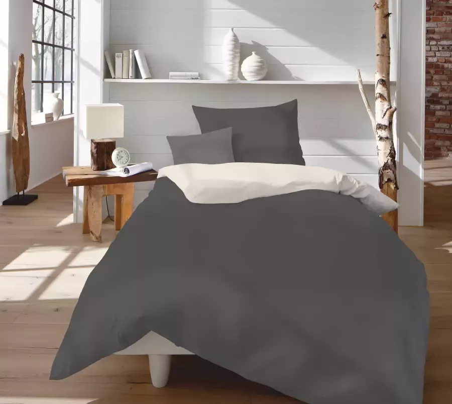 Fleuresse Tweezijdig te gebruiken overtrekset Provence W Franse landhuissfeer met structuur - Foto 1