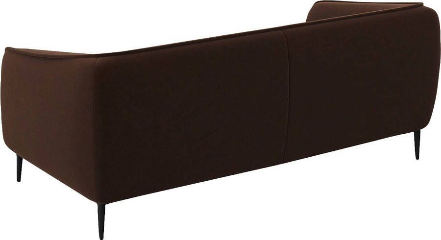 FLEXLUX 2 5-zitsbank Belle Designsofa Couch Zitting van hoogwaardig koudschuim en stalen nogsagvering - Foto 3