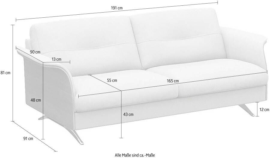 FLEXLUX 2 5-zitsbank Glow Theca Furniture UAB - Foto 2