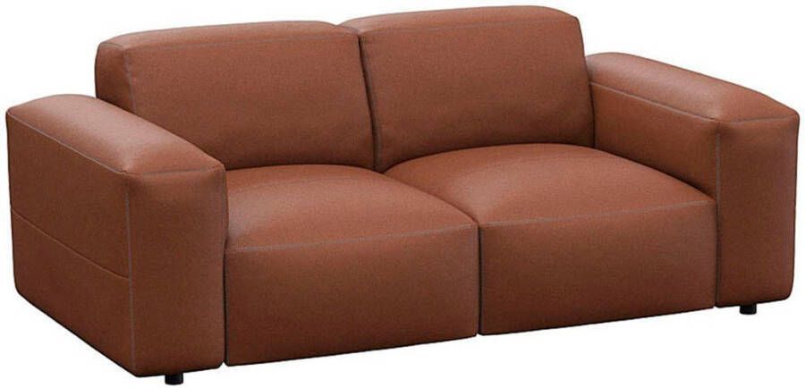 FLEXLUX 2-zitsbank Lucera Sofa modern & gezellig koudschuim stalen nosagvering - Foto 4