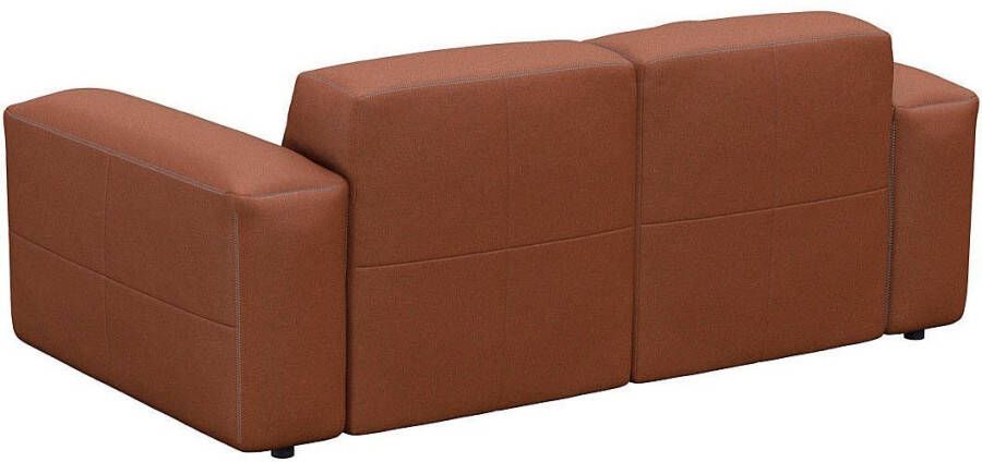 FLEXLUX 2-zitsbank Lucera Sofa modern & gezellig koudschuim stalen nosagvering - Foto 5