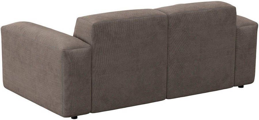 FLEXLUX 2-zitsbank Lucera Sofa modern & gezellig koudschuim stalen nosagvering - Foto 5