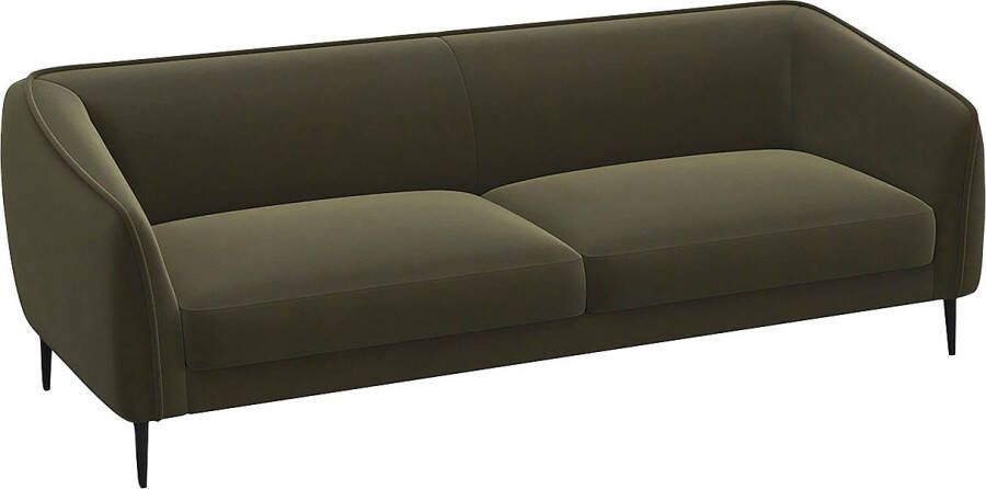 FLEXLUX 3-zitsbank Belle Designsofa Couch Scandinavisch design in een sublieme verwerking - Foto 4