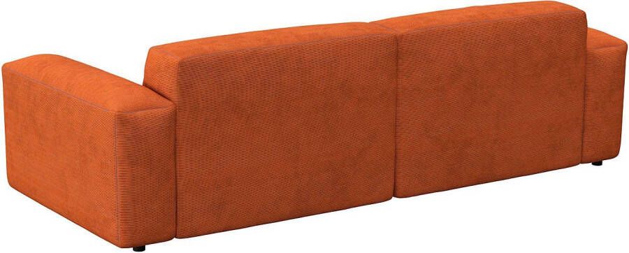 FLEXLUX 3-zitsbank Lucera Sofa modern & gezellig koudschuim stalen nosagvering - Foto 5
