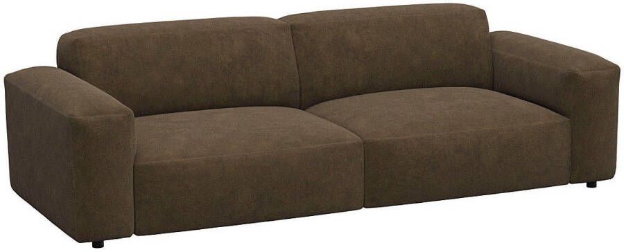 FLEXLUX 3-zitsbank Lucera Sofa modern & gezellig koudschuim stalen nosagvering - Foto 4