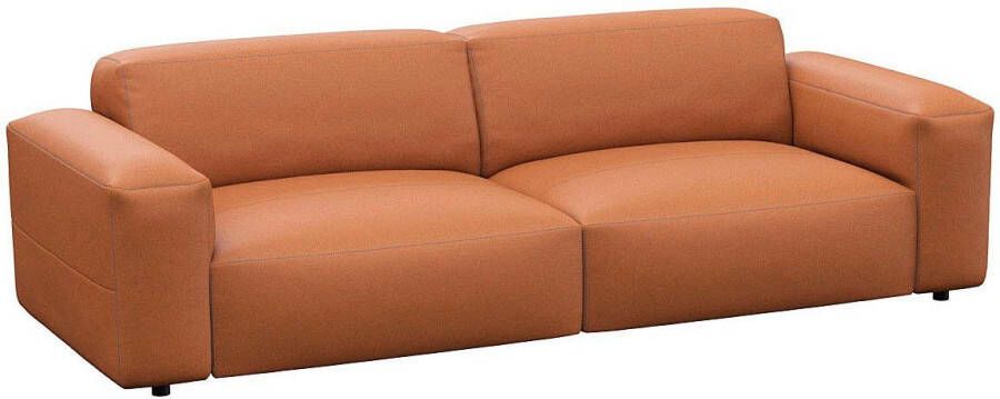 FLEXLUX 3-zitsbank Lucera Sofa modern & gezellig koudschuim stalen nosagvering - Foto 4