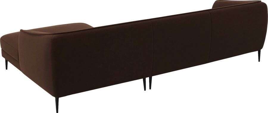 FLEXLUX Hoekbank Belle designbank L-vorm BxD 288x149 cm Scandinavisch design in een sublieme verwerking - Foto 3