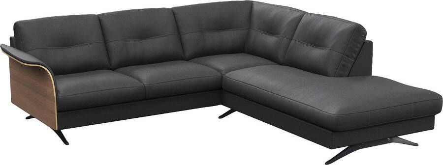 FLEXLUX Hoekbank Glow super comfortabel door hoogwaardige zitconstructie met binnenvering L-vorm - Foto 6