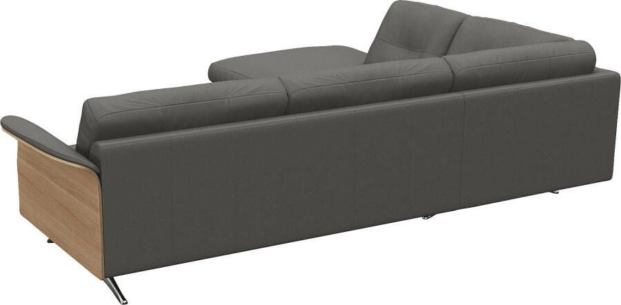 FLEXLUX Hoekbank Glow super comfortabel door hoogwaardige zitconstructie met binnenvering L-vorm - Foto 5