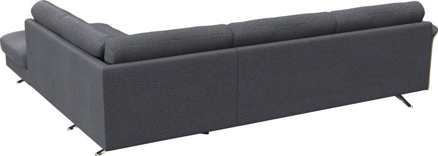 FLEXLUX Hoekbank Glow super comfortabel door hoogwaardige zitconstructie met binnenvering L-vorm - Foto 3