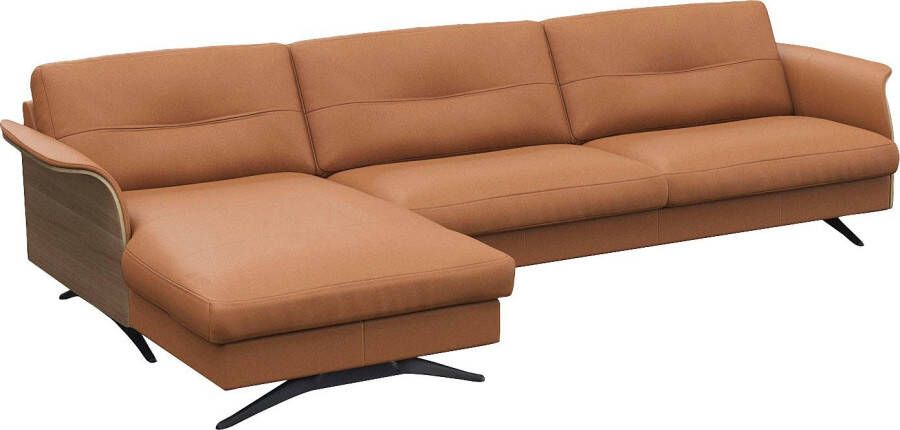 FLEXLUX Hoekbank Glow super comfortabel door hoogwaardige zitconstructie met binnenvering L-vorm - Foto 6