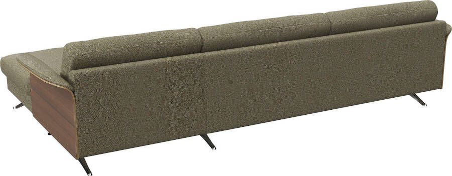 FLEXLUX Hoekbank Glow designbank comfortabel en comfortabel door hoogwaardige zitconstructie - Foto 4