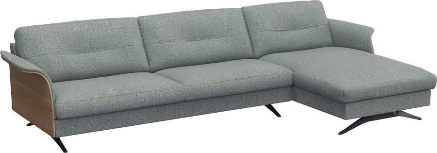 FLEXLUX Hoekbank Glow super comfortabel door hoogwaardige zitconstructie met binnenvering L-vorm - Foto 6