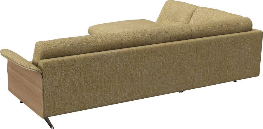 FLEXLUX Hoekbank Glow super comfortabel door hoogwaardige zitconstructie met binnenvering L-vorm - Foto 5